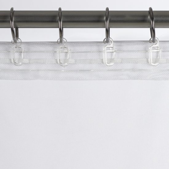 Тюль на ленте Miamoza Silky 300x280 см цвет белый