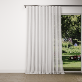 Тюль на ленте Miamoza Снежок 300x280 см цвет белый