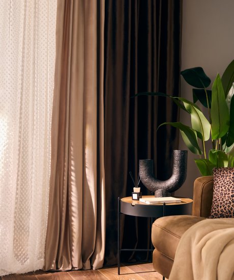 Тюль на ленте Miamoza Снежок 300x280 см цвет белый