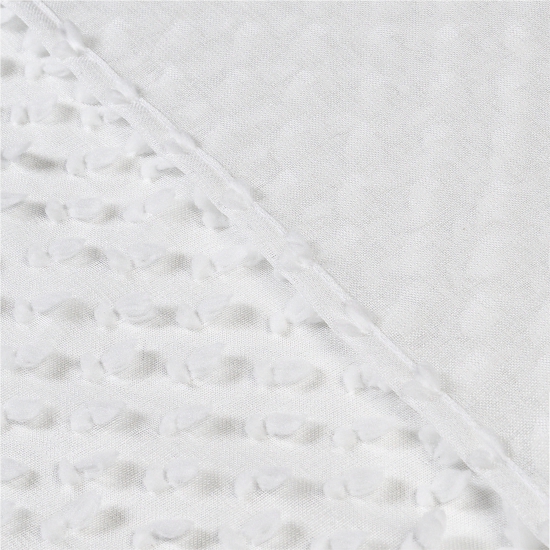 Тюль на ленте Miamoza Снежок 300x280 см цвет белый