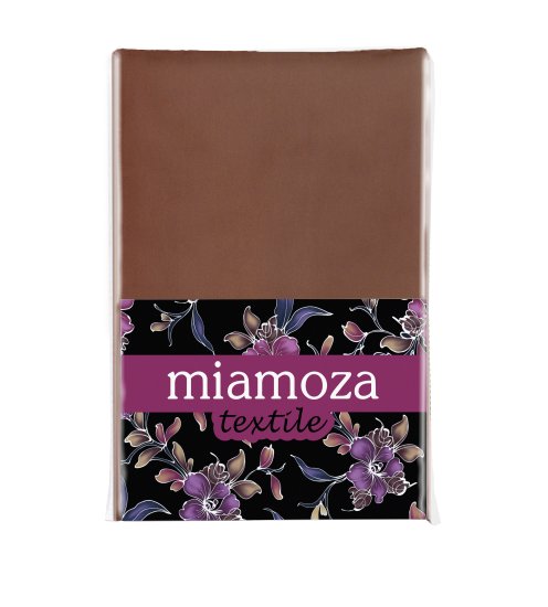 Штора на ленте Miamoza Silky 200x280 см цвет терракотовый