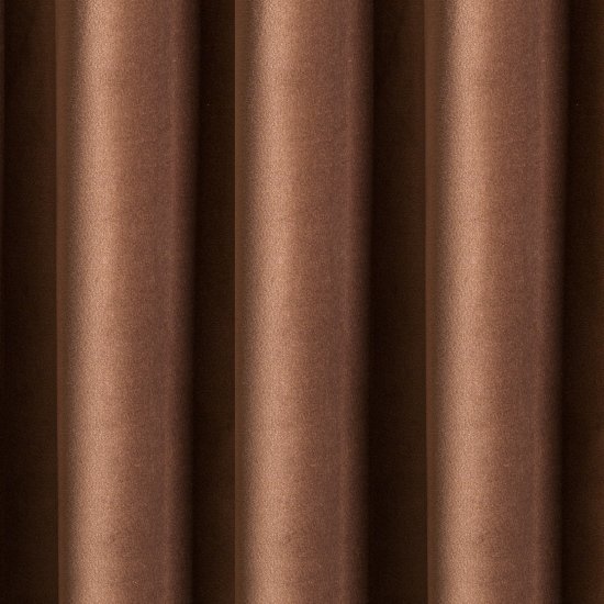 Штора на ленте Miamoza Silky 200x280 см цвет терракотовый