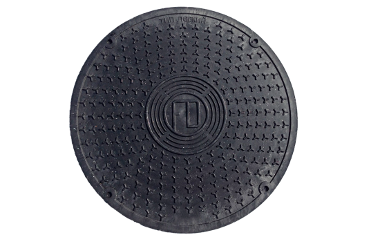 Крышка люка пластиковая 340/300мм