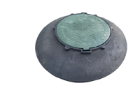 Люк конусный переходник 1000 (зелёная крышка)