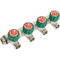 Никелированный коллектор Uni-Fitt 410N3240