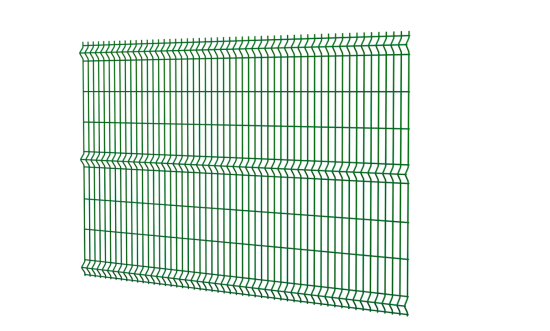 Сетка 3D заборная ОЦ ППК 1730х2500 мм / 60х200 мм / 3,0 мм / 3Р / RAL 6005 - зеленый мох