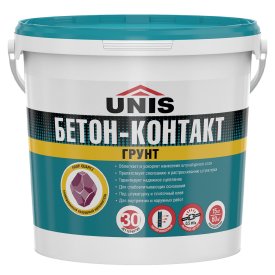 Грунт бетоноконтакт Unis 15 л