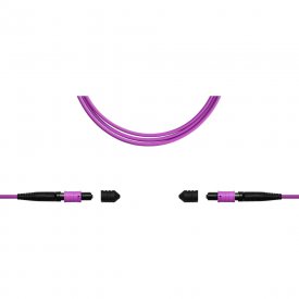 Кабельная сборка TopLan TOP-12M-12M/OM4B-1.0