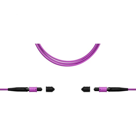 Кабельная сборка TopLan TOP-12M-12M/OM4B-1.0