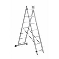 Алюминиевая двухсекционная лестница Scala Sc 2007