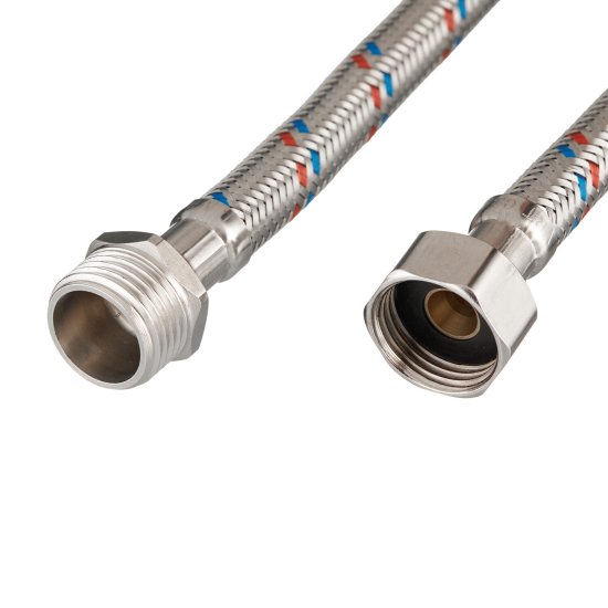 Подводка гибкая для воды VRT 1/2 ВР(г) х 1/2 НР(ш) 40 см (521371)