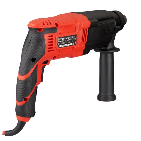 Перфоратор электрический КМ 800 Вт 2,8 Дж SDS-plus (RH-803)