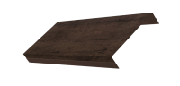 Ламель обратная 125 жалюзи Texas 0,45 Print Elite Antique Wood TwinColor