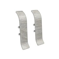 Соединитель Ideal Классик 55 мм ясень серый S-профиль (2 шт.)