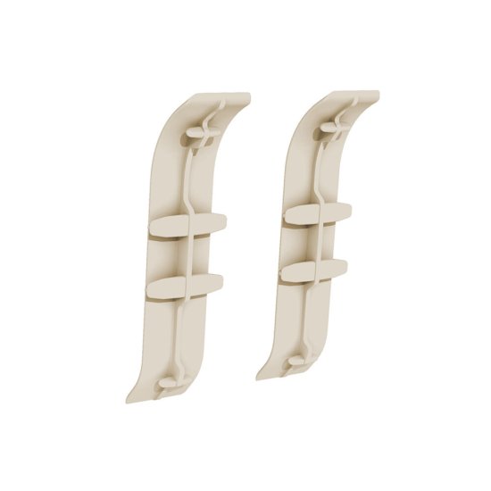 Соединитель для плинтуса ПВХ Идеал Классик 55 мм дуб северный (2 шт.)
