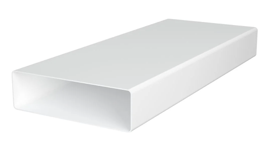 Воздуховод плоский пластиковый 60х204 мм 2,0 м