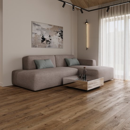 Ламинат Дуб Ковентри 33 класс толщина 8 мм с фаской 2.131 м²