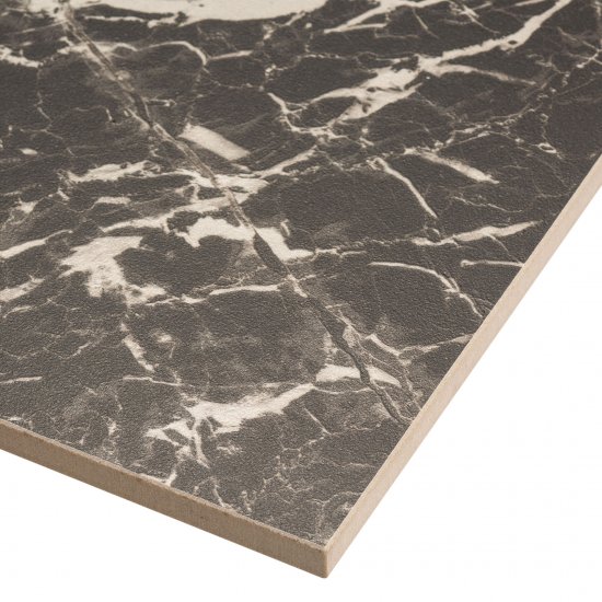 Керамогранит Grasaro Super Marble черный 600х600х9 мм (5 шт.=1,8 кв.м)