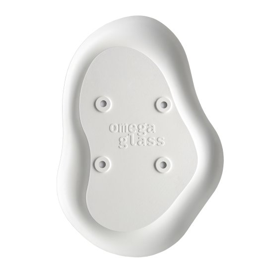 Зеркало декоративное Nuage фигурное 60x87 см пластик цвет белый