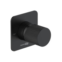 Смеситель для душа встраиваемый WasserKraft Fulda однорычажный с переключателем без лейки черный (5251)