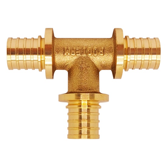 Тройник ростерм 25х25х25 латунь россия