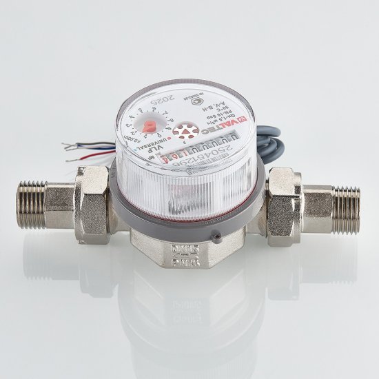 Счётчик для воды универсальный с импульсным выходом Valtec VLF-15U-I 1/2