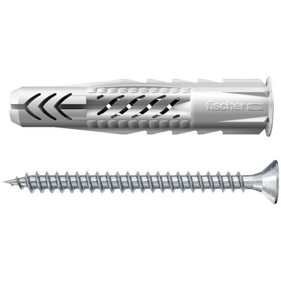 Дюбель универсальный Fischer UX 8x50 мм нейлон с шурупом (5 шт.)
