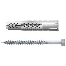 Дюбель универсальный Fischer UX 10x60 мм нейлон с шурупом (4 шт.)
