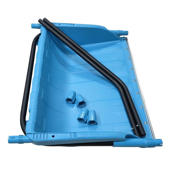 Скрепер Инструм-Агро SnowLand пластиковый с металлической ручкой 780х550 мм (100325)