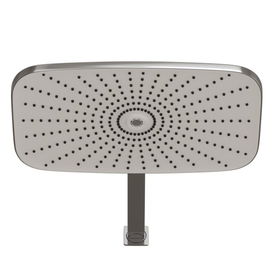 Душевая система Mixline Pure встраиваемая с верхним душем с лейкой со смесителем хром (554236)