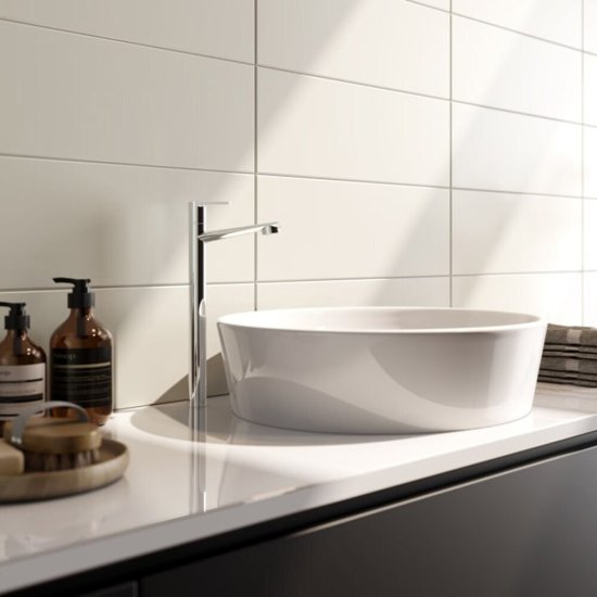 Укладка керамической плитки размером менее 60*60 см. прямая