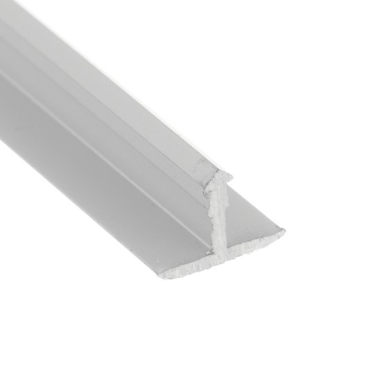Профиль для напольных покрытий до 8 мм Т-образный алюминиевый 2700х13х9,1 мм