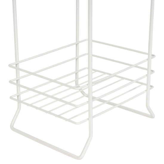 Стеллаж для ванной Proffero Трио 18.5x70.5x15 мм цвет белый