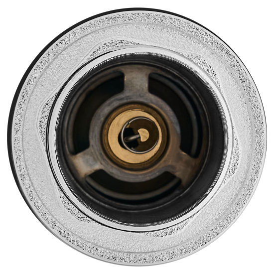 Выпуск для раковины MONLID 40 мм клик-клак без перелива хром