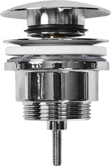 Выпуск для раковины MONLID 40 мм клик-клак с переливом хром