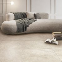 Глазурованный керамогранит Maria 60x120 см 1.44 м² матовый цвет кремовый