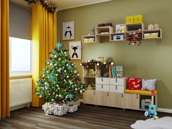 Ель новогодняя искусственная KREAFORTA Красивая 150 см зеленый