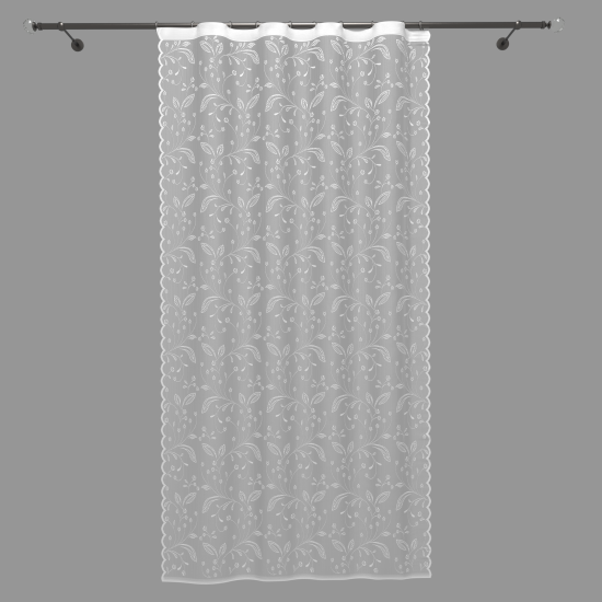 Тюль на ленте Стиль 160x260 см цвет экрю