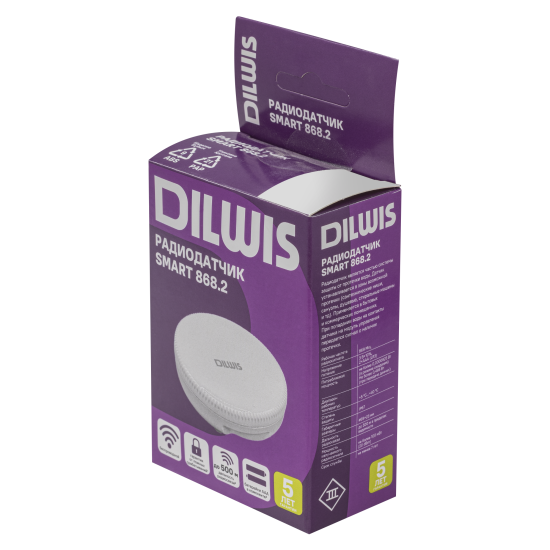 Датчик протечки воды беспроводной DILWIS Smart 868.2