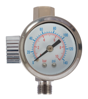 Редуктор давления с манометром Jeta Pro JFR5 1/4М-1/4F дюйма