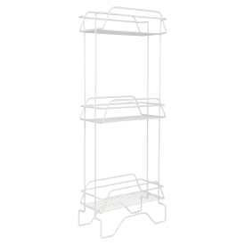 Стеллаж для ванной Proffero Терра 30x78.5x15 мм цвет белый