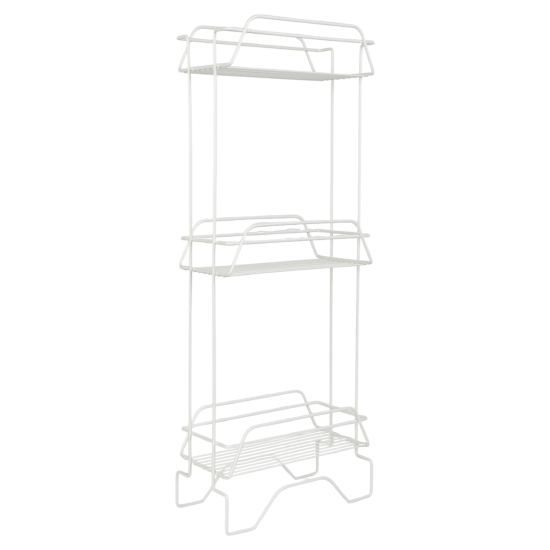 Стеллаж для ванной Proffero Терра 30x78.5x15 мм цвет белый