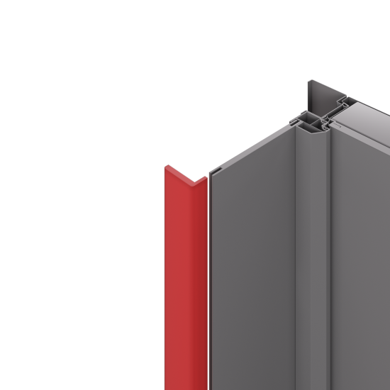 Комплект наличников телескопических 2300x70x28 мм ПВХ цвет бетон (3 шт.)