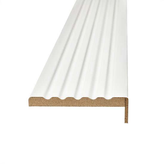 Наличник телескопический 2170x95x10 мм ПВХ цвет белый