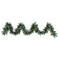 Гирлянда декоративная KREAFORTA 270 см заснеженная