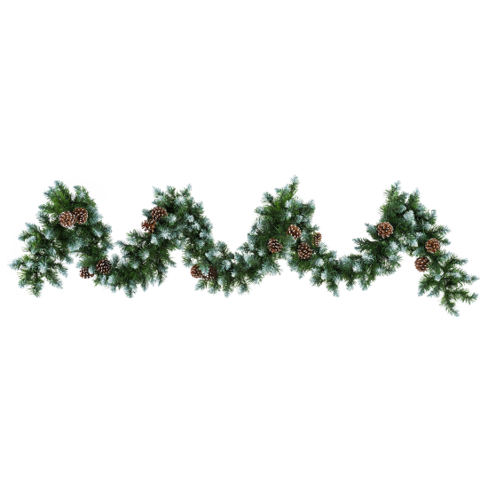 Гирлянда декоративная KREAFORTA 270 см заснеженная