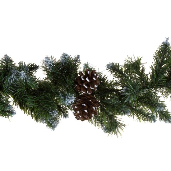 Гирлянда декоративная KREAFORTA 270 см заснеженная