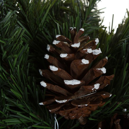 Гирлянда декоративная KREAFORTA 270 см заснеженная