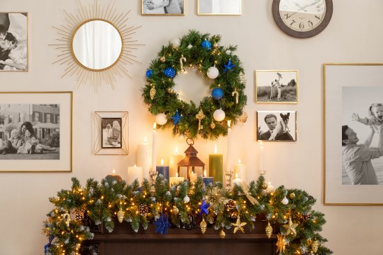 Гирлянда декоративная KREAFORTA 270 см заснеженная