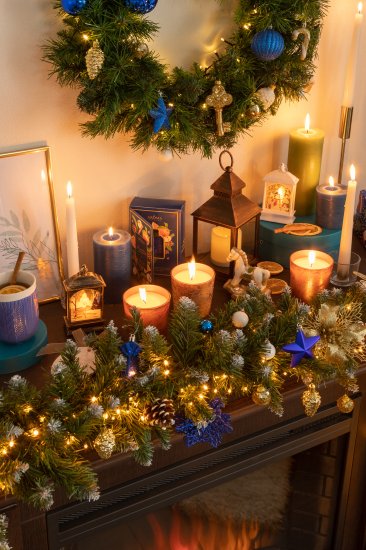 Гирлянда декоративная KREAFORTA 270 см заснеженная